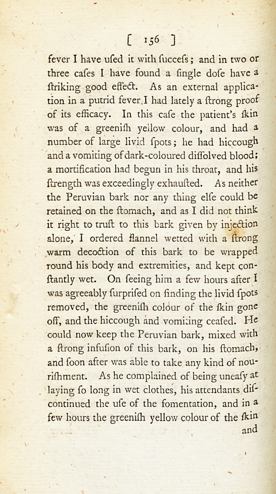 Some Account of the Medicinal Properties of a Bark Lately Procured from South America.