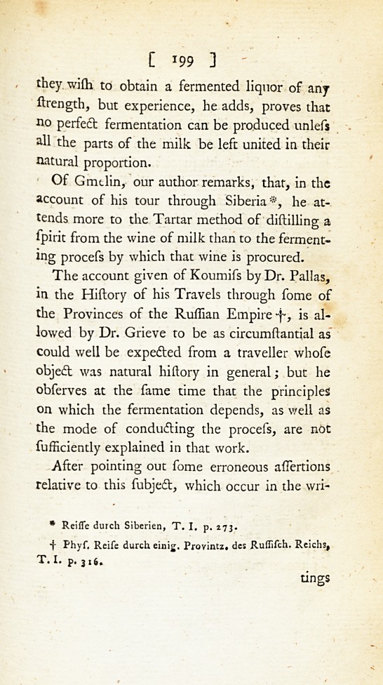 An Account of the Method of Making a Wine, Called by the Tartars Koumiss; with Observations on Its Use in Medicine.