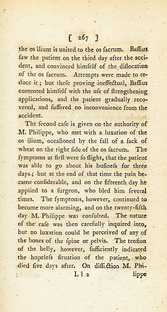 Observations on the Luxation of the Bones of the Pelvis.