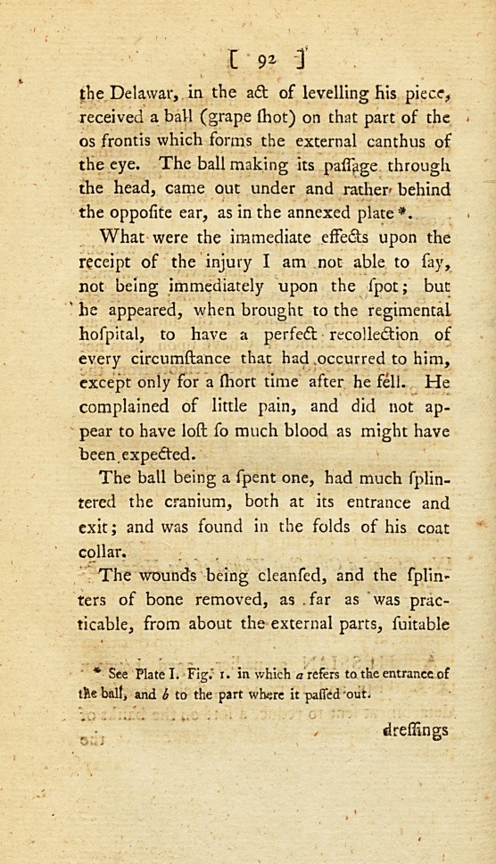 Case of a Gun-Shot Wound of the Head.