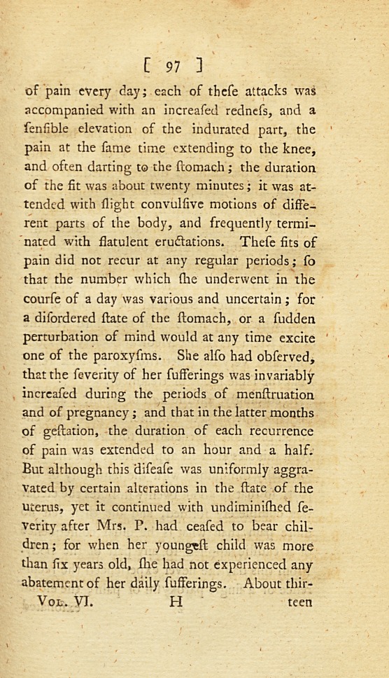 An Account of Some Extraordinary Symptoms Which Were Apparently Connected with Certain Morbid Alterations about the Veins and Nerves: <i>Communicated in a Letter to Dr.</i> Simmons.