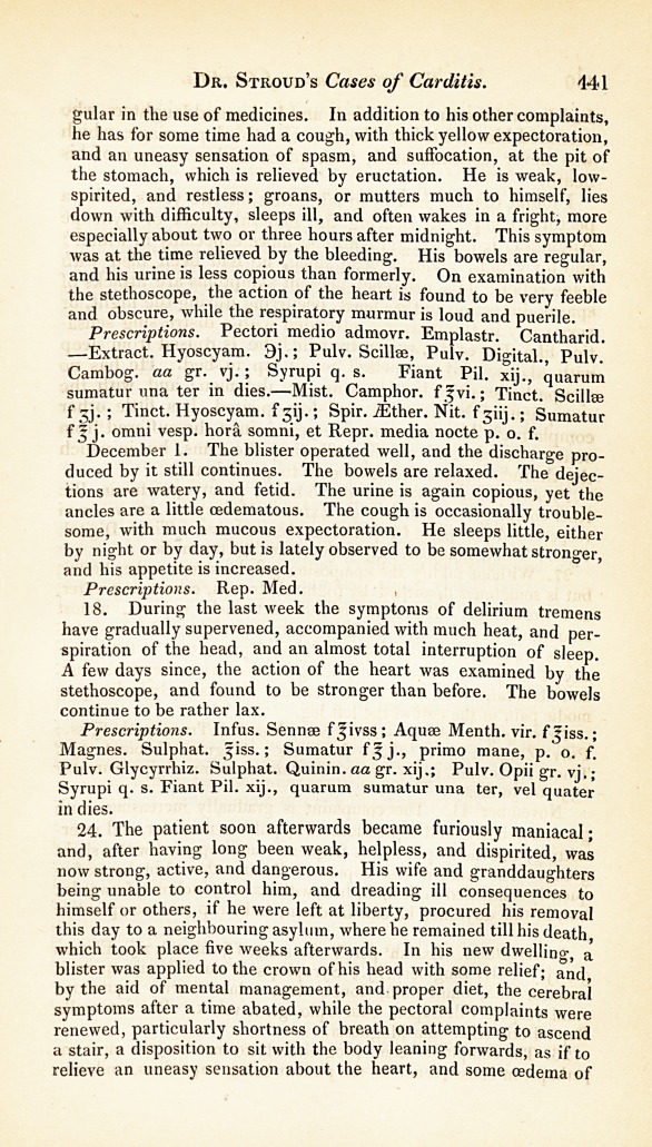 Account of Several Cases of Carditis: With Remarks.