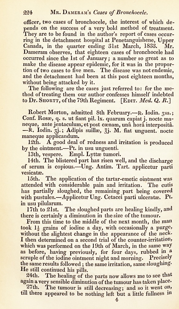 Two Cases of Bronchocele.