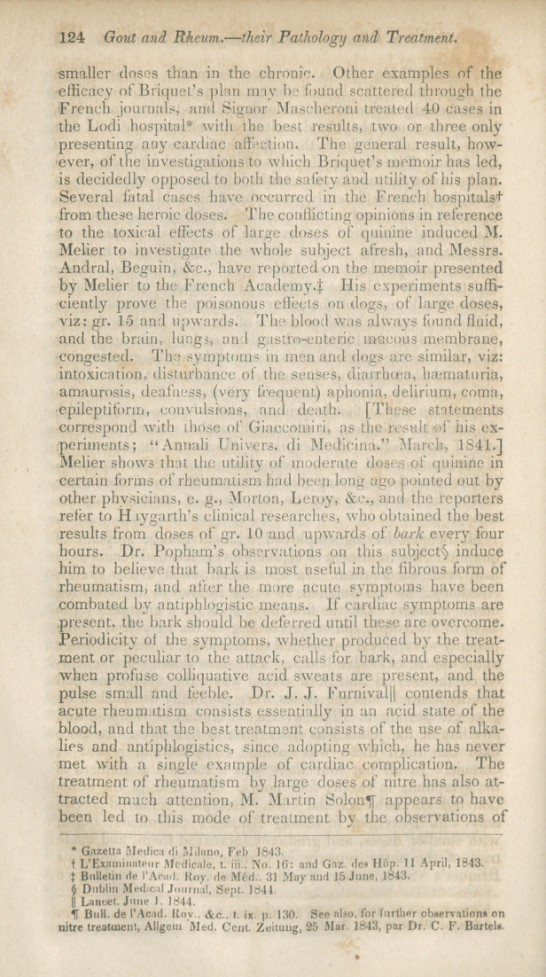 Gout and Rheumatism-Their Pathology and Treatment.