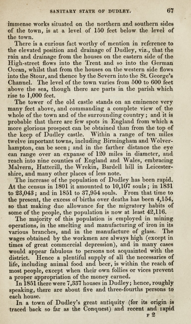 Reports on Cities, Towns, and Districts.