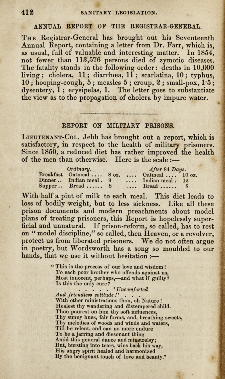 Report on Military Prisons.