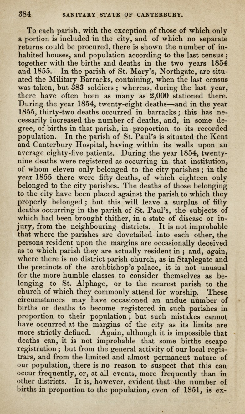 Reports on Cities, Towns, and Districts.