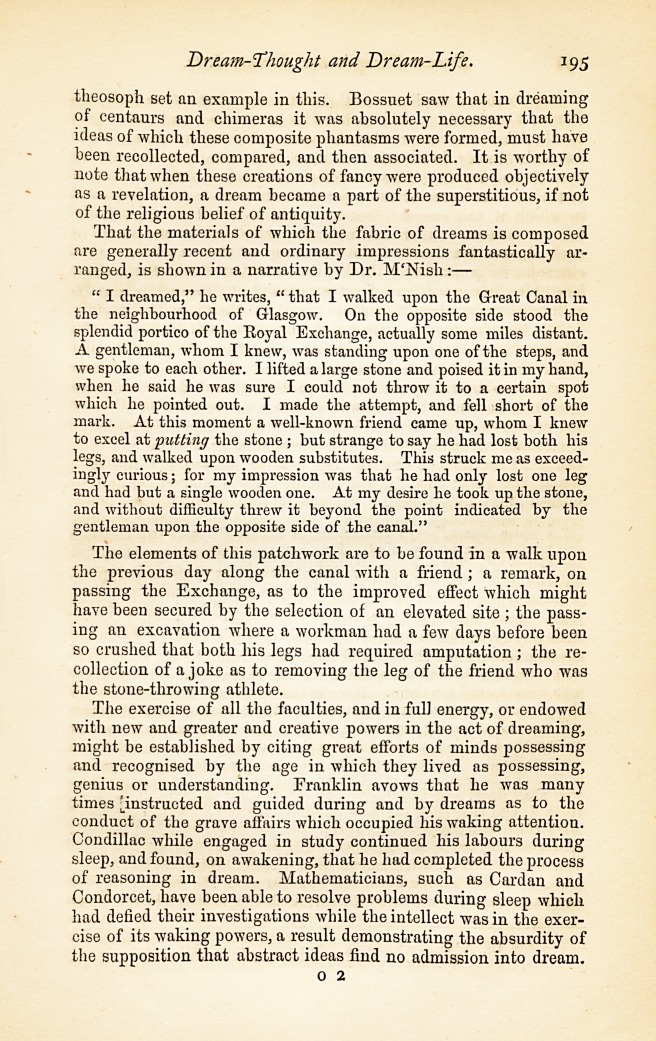 Dream-Thought and Dream-Life.