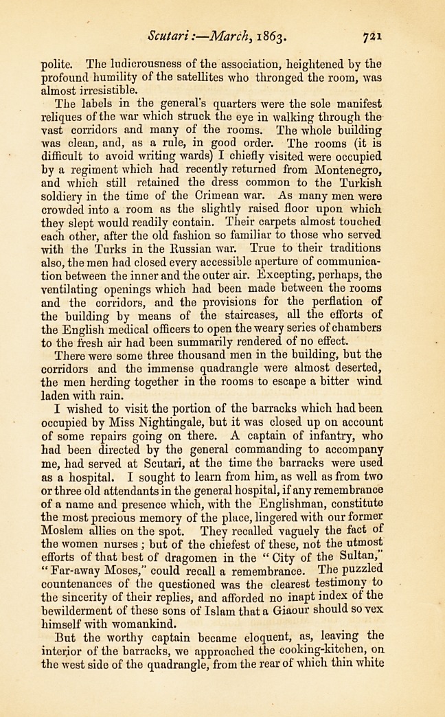 Scutari-March, 1863.