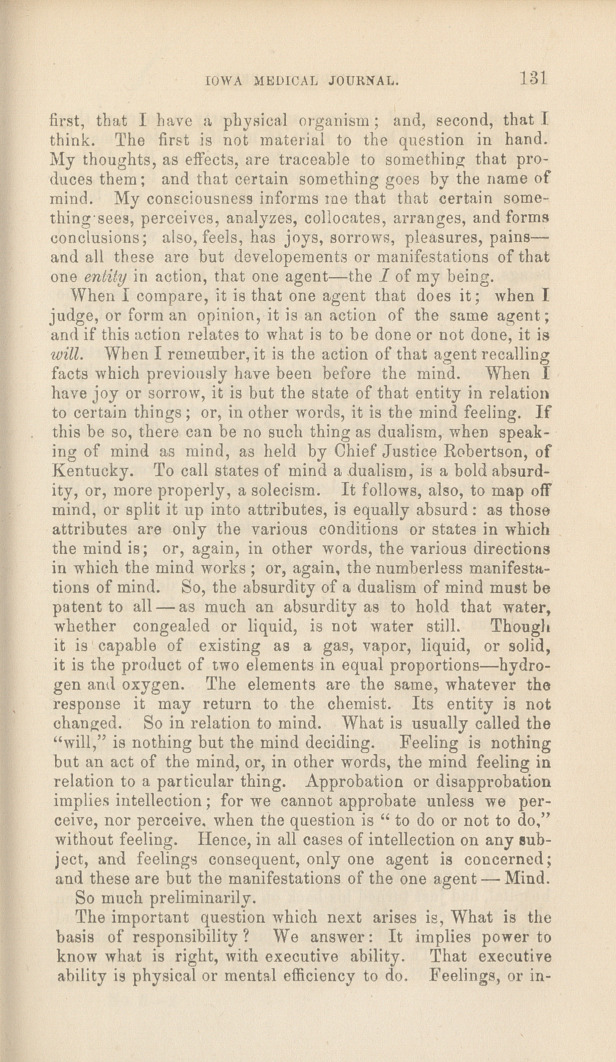 Medical Jurisprudence: Monogram.