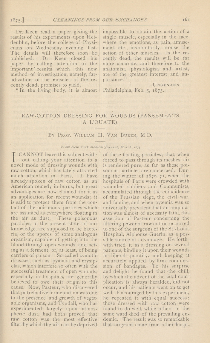 Interesting Experiments upon the Body of Heidenblut the Murderer.