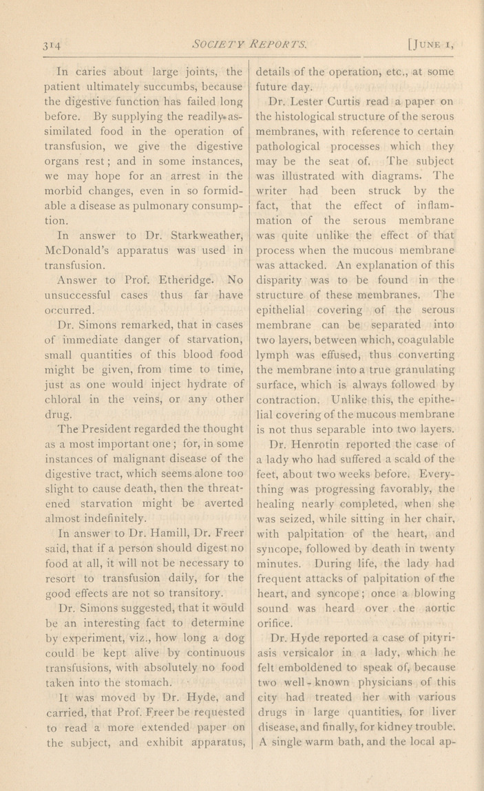 Regular Meeting, May 24, 1875.