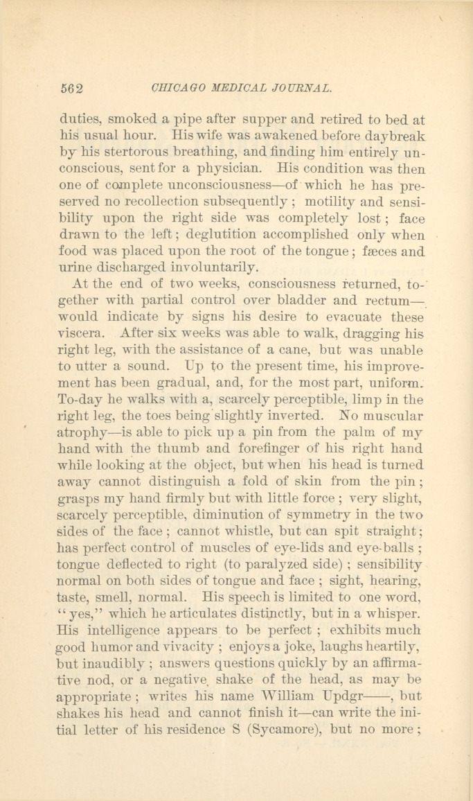 Two Cases of Aphasia.