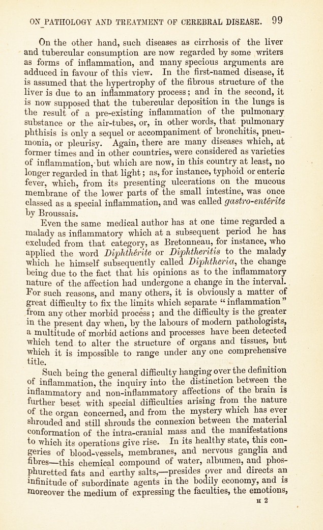 Pathology and Treatment of Cerebral Disease: No. V.