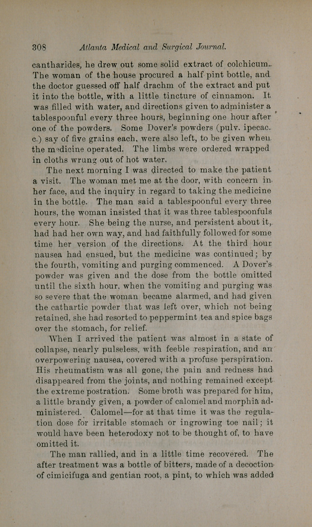 Colchicum in Acute Rheumatism.