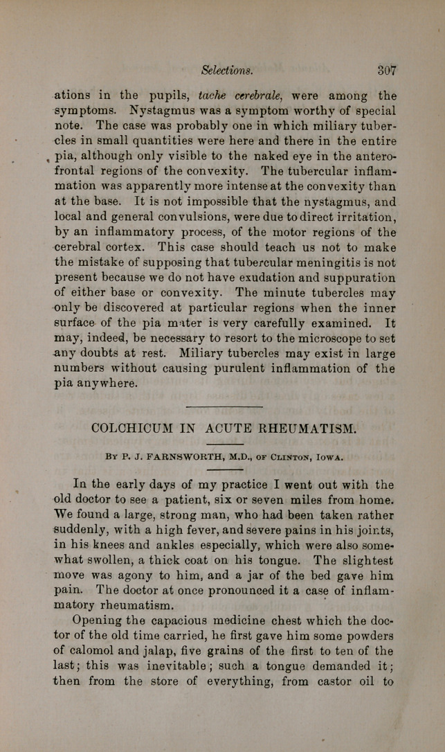 Colchicum in Acute Rheumatism.