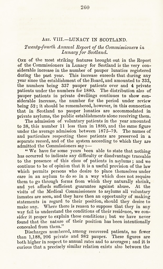 Lunacy in Scotland: Twenty-Fourth Annual Report of the Commissioners in Lunacy for Scotland.