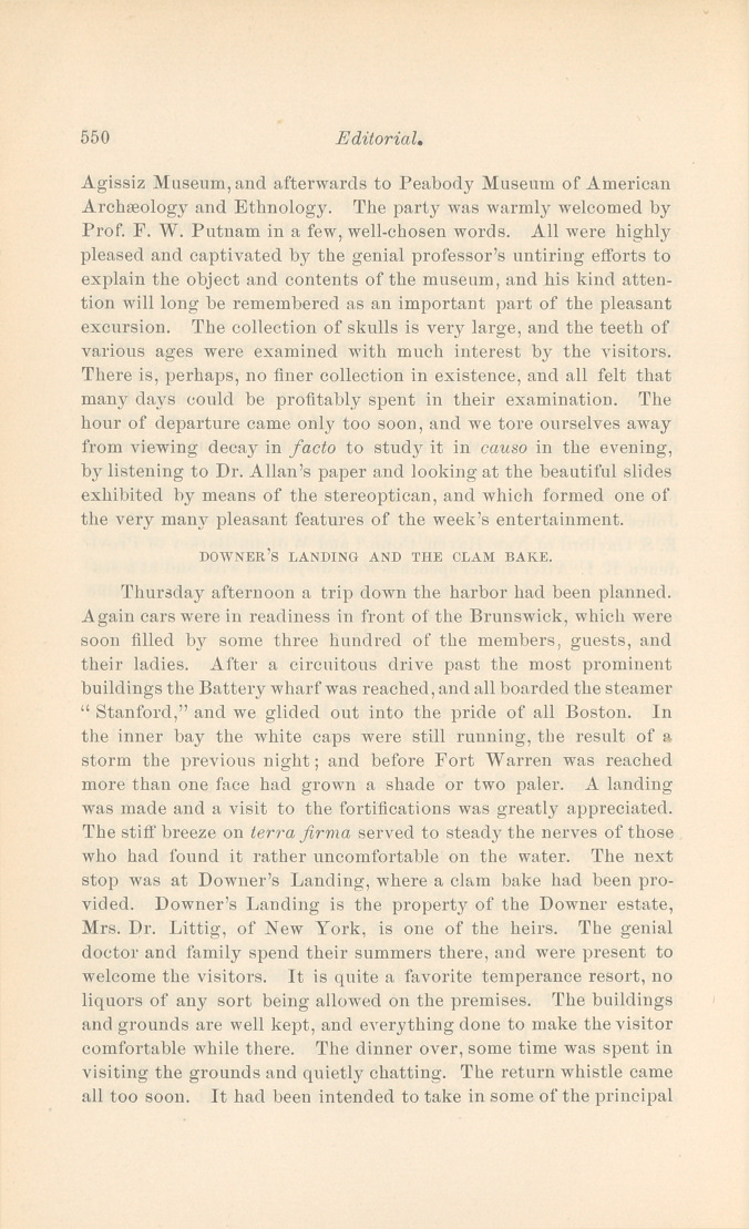 The Connecticut Valley and Massachusetts Union Meeting.
