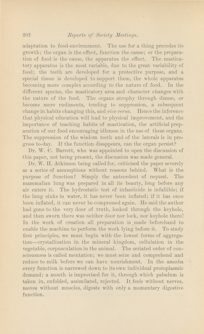 Ninth International Medical Congress, Washington, D. C., September, 1887: Section XVIII, Dental and Oral Surgery.