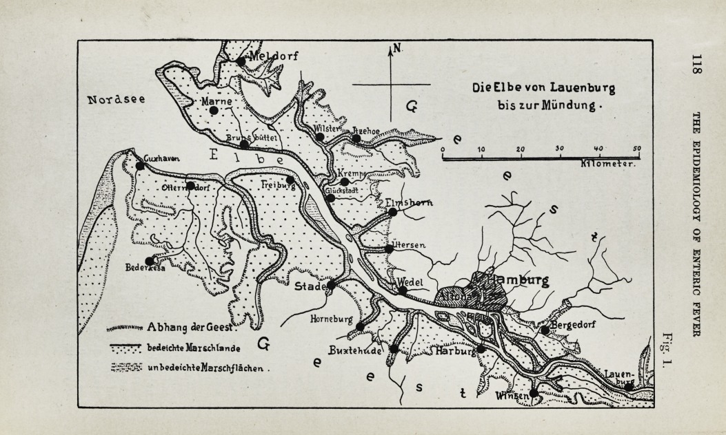 The Epidemiology of Enteric Fever and Cholera in Hamburg.