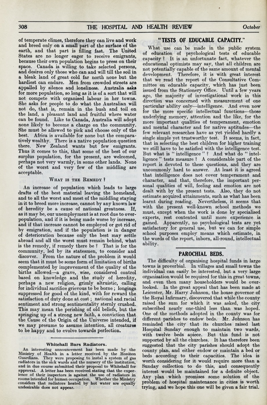 Population and Unemployment: The Purpose of the Universe.