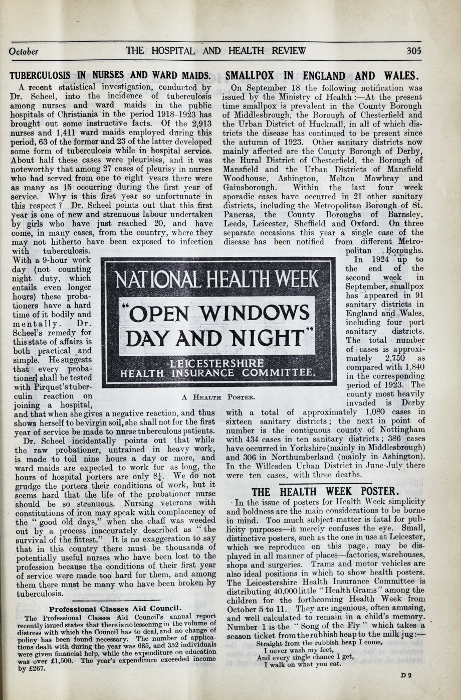 Smallpox in England and Wales.