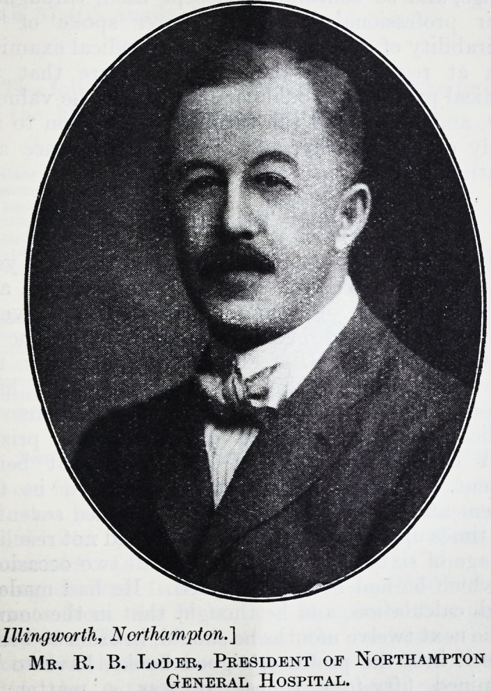 Hospital Men of Mark: Mr. Reginald B. Loder and Mr. Carrington S. Risbee.