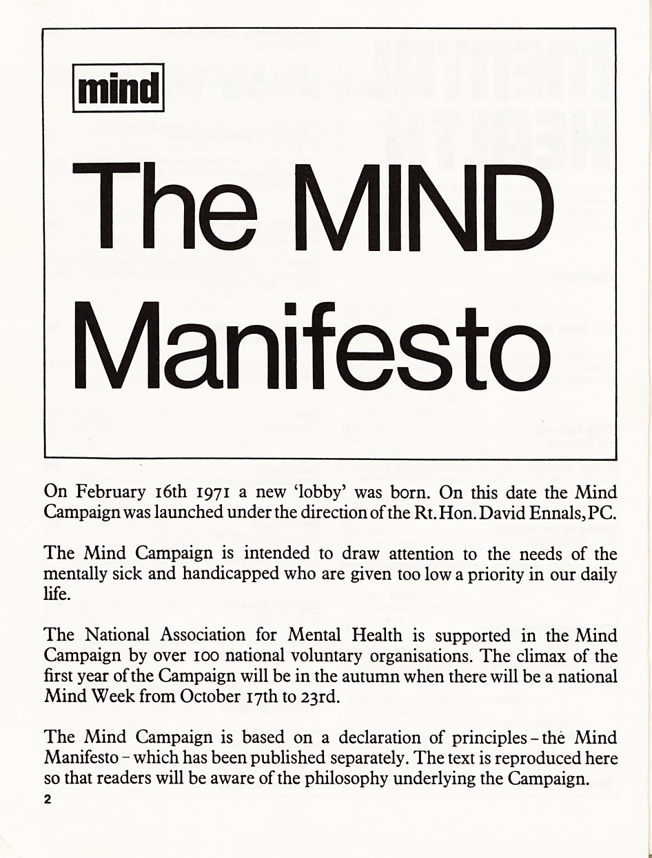 The Mind Manifesto.