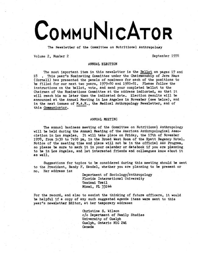 COMMUNICATOR