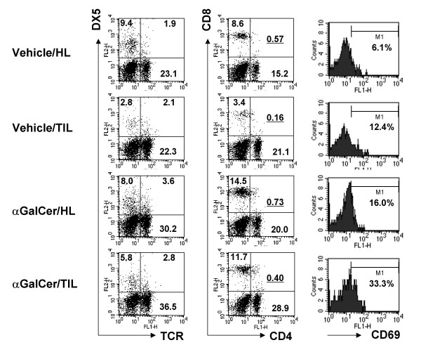 Tumor-infiltrating effector cells of alpha-galactosylceramide-induced antitumor immunity in metastatic liver tumor.