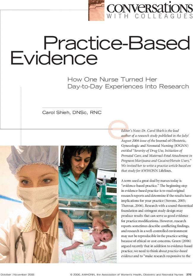Practice-Based Evidence