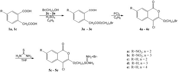 Uncharged isocoumarin-based inhibitors of urokinase-type plasminogen activator.