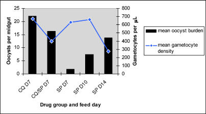 Chloroquine/sulphadoxine-pyrimethamine for gambian children with malaria: transmission to mosquitoes of multidrug-resistant Plasmodium falciparum.