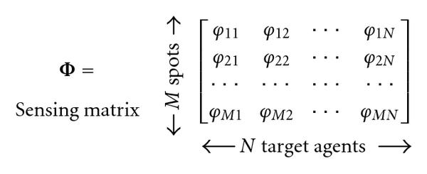 Compressive sensing DNA microarrays.