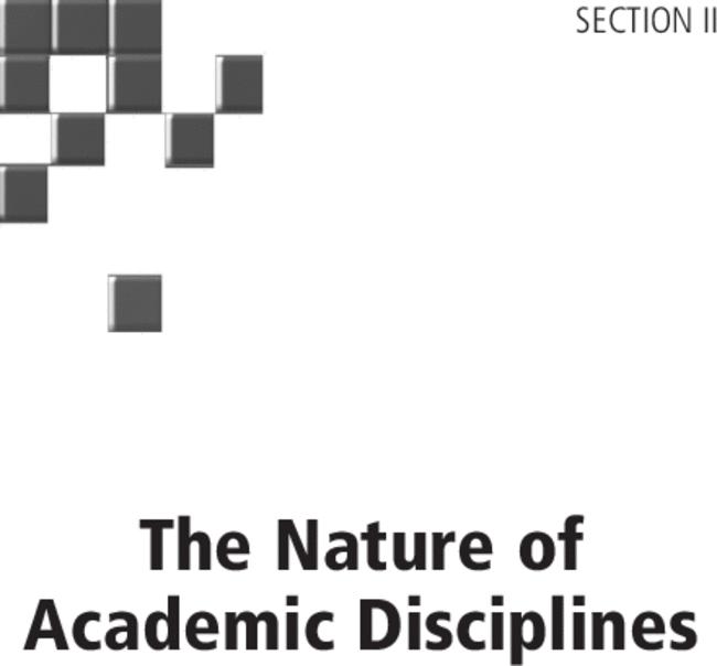 Scholarship and disciplinary practices