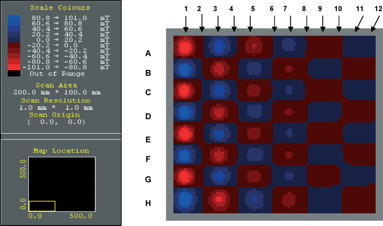 Evaluation of the magnetic field requirements for nanomagnetic gene transfection.