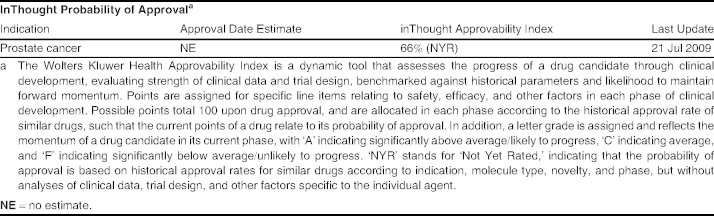 Abiraterone acetate.