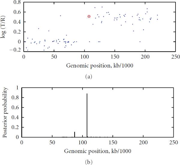 A bayesian analysis for identifying DNA copy number variations using a compound poisson process.