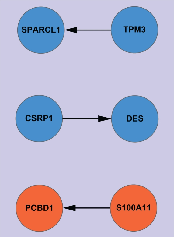 Inference of cancer-specific gene regulatory networks using soft computing rules.