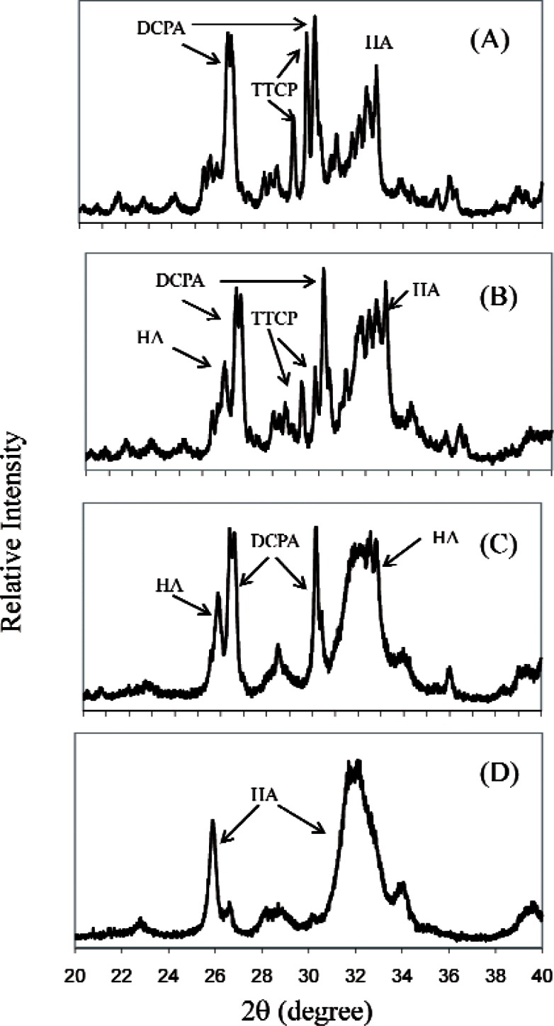 Properties of Injectable Apatite-Forming Premixed Cements.