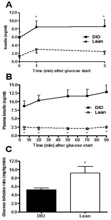 Characterization of the insulin sensitivity of ghrelin receptor KO mice using glycemic clamps.