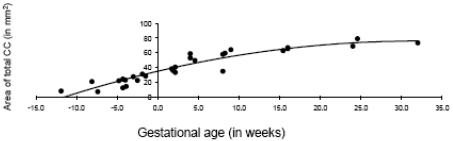 Tracking development of the corpus callosum in fetal and early postnatal baboons using magnetic resonance imaging.