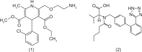 Simultaneous determination of amlodipine and valsartan.