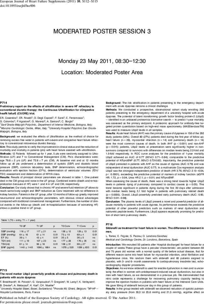 Moderated Poster Session 3