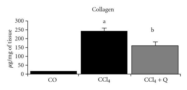 Effect of antioxidant treatment on fibrogenesis in rats with carbon tetrachloride-induced cirrhosis.