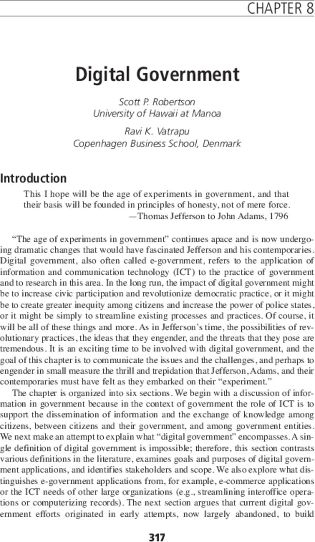 Digital government
