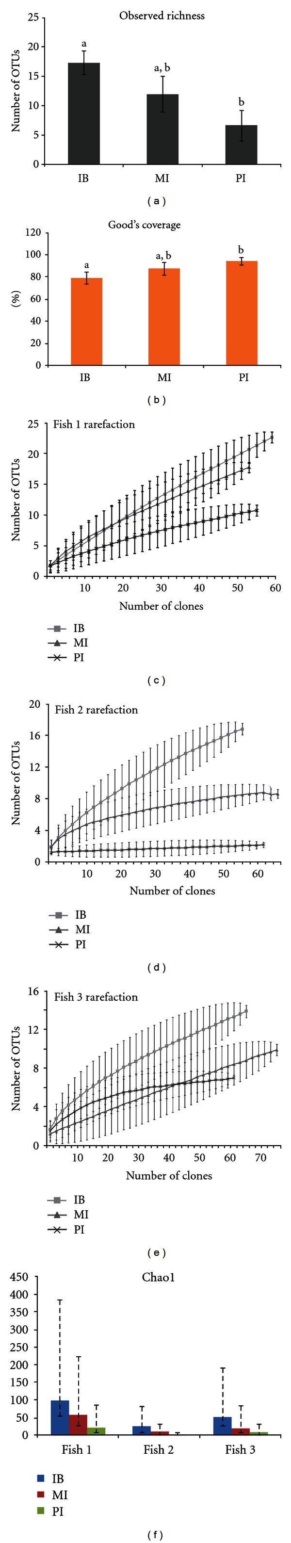 Molecular Characterisation of Bacterial Community Structure along the Intestinal Tract of Zebrafish (Danio rerio): A Pilot Study.