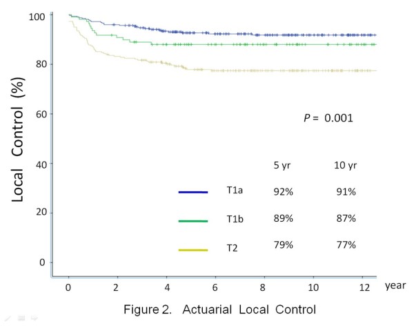 Definitive radiotherapy for early stage glottic cancer by 6 MV photons.