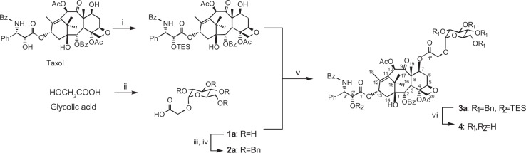 Chemo-enzymatic synthesis of glycolyl-ester-linked taxol-monosaccharide conjugate and its drug delivery system using hepatitis B virus envelope L bio-nanocapsules.