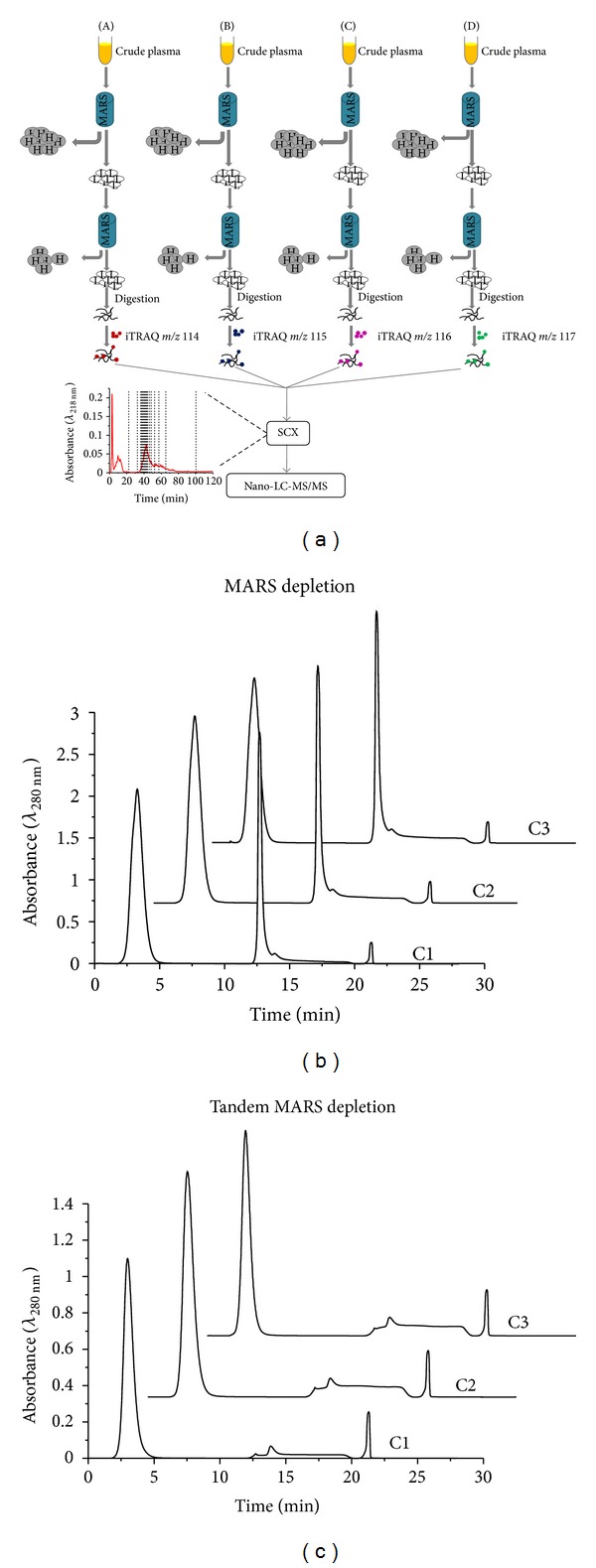 Additions to the Human Plasma Proteome via a Tandem MARS Depletion iTRAQ-Based Workflow.